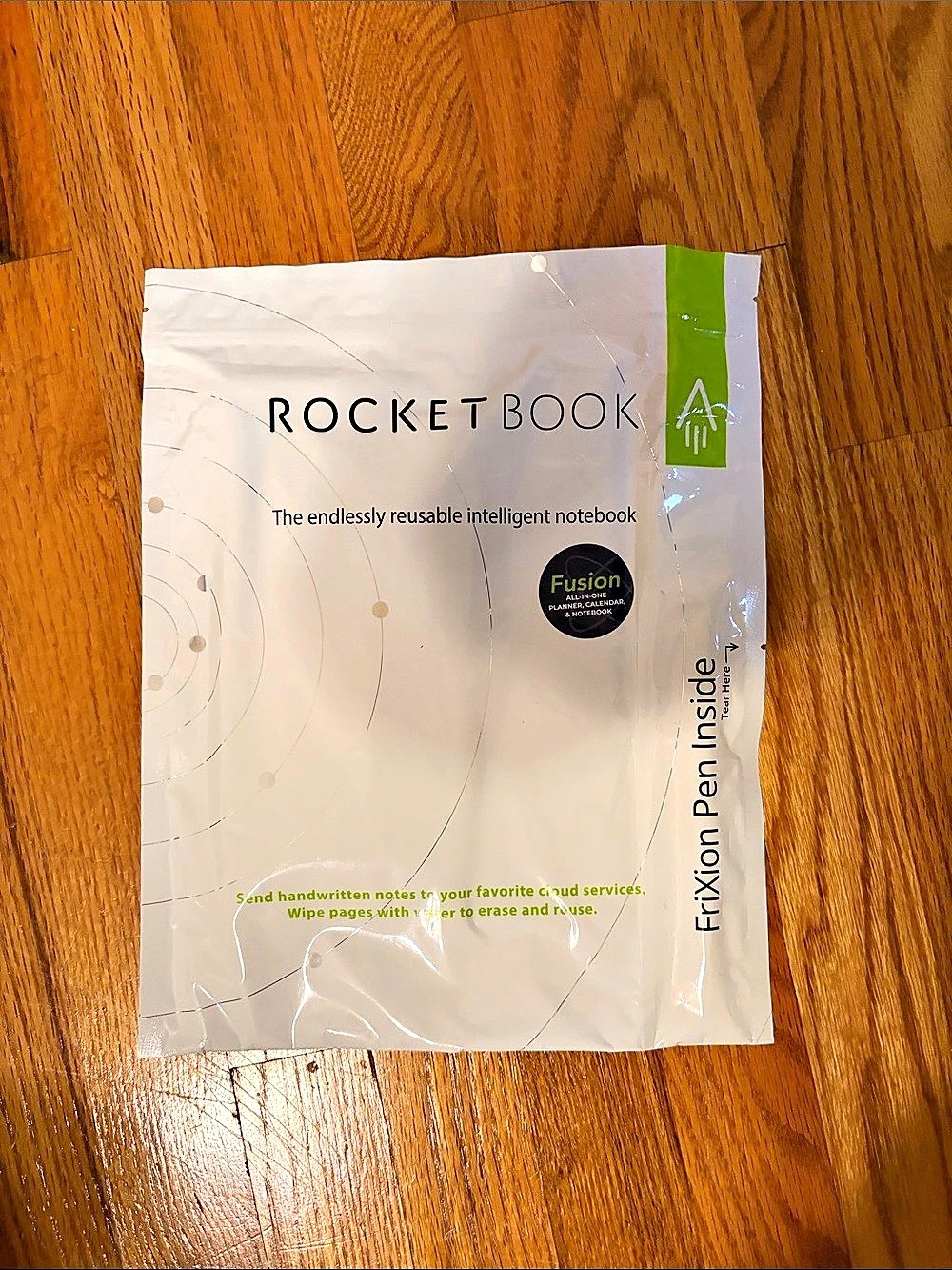 Rocketbook Fusion Reusable Smart Notebook White NWT